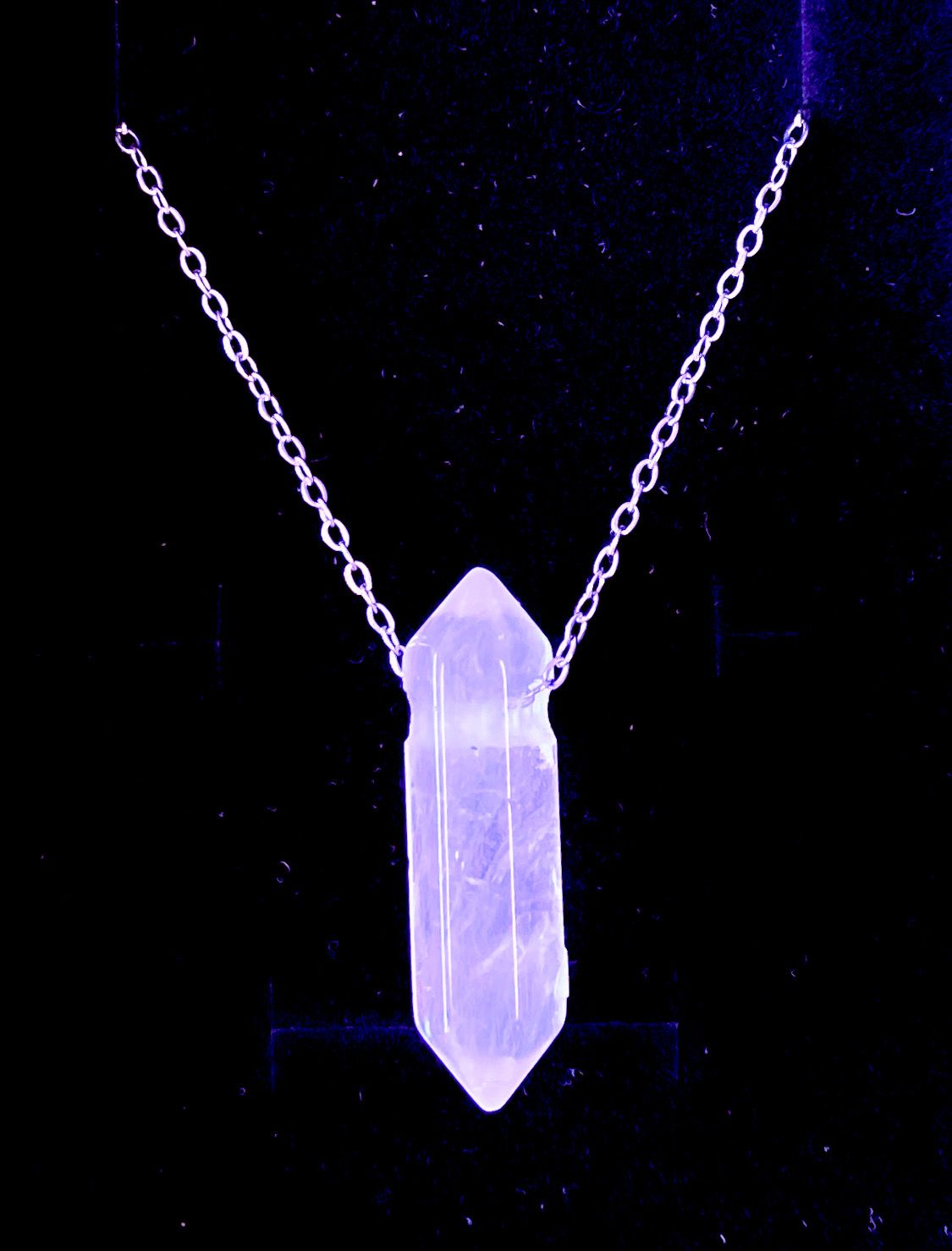 ​Rose Quartz Necklace [Stainless steel]
