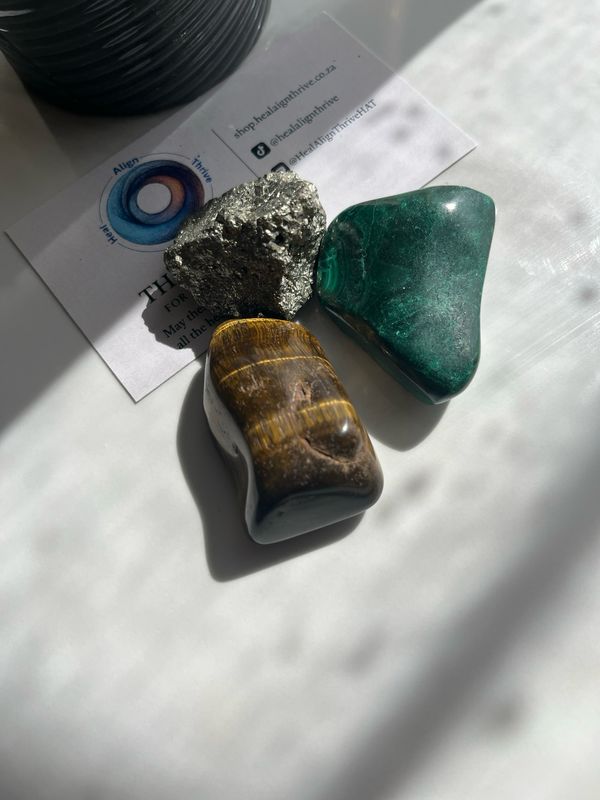 Abundance Crystal Set for Wealth & Manifestation