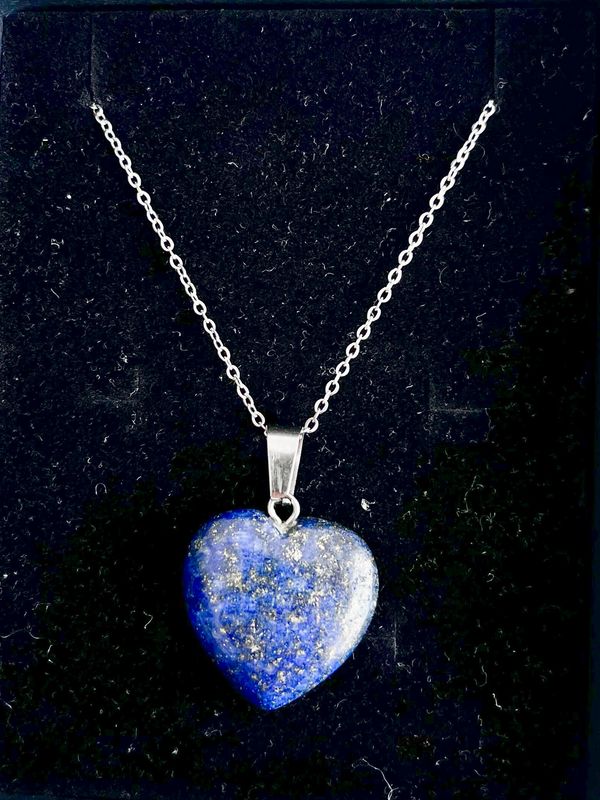 Lapis Lazuli Heart Shape
