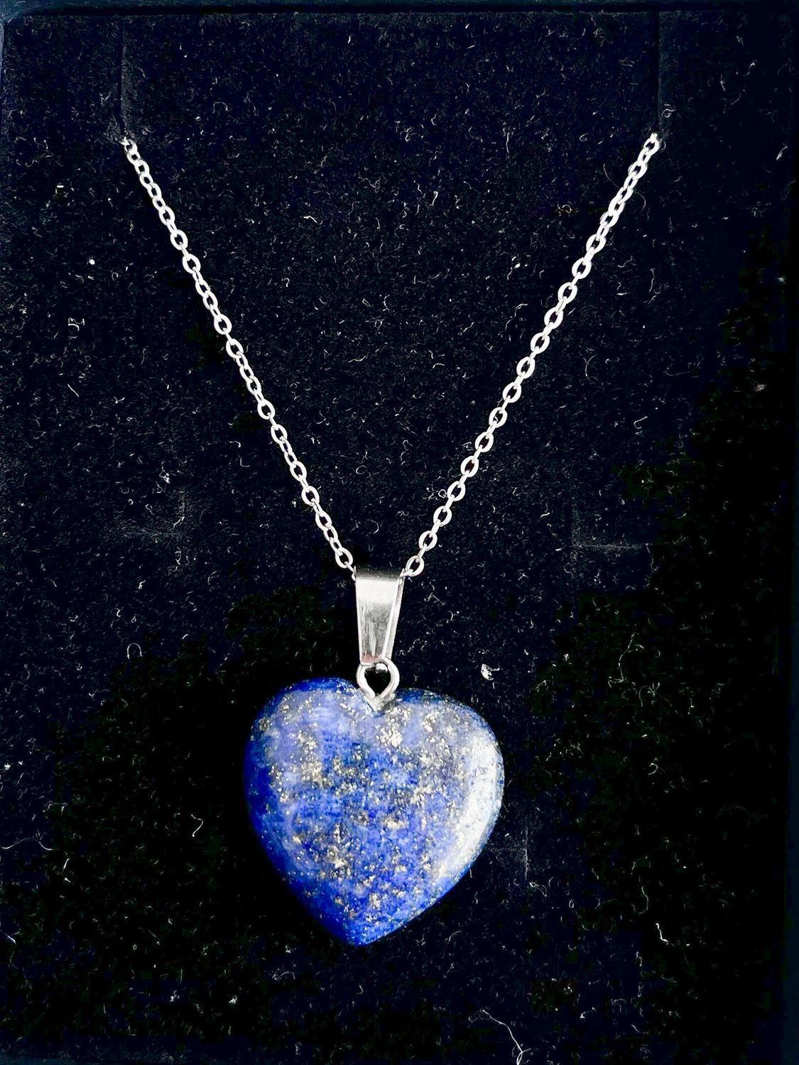 Lapis Lazuli Heart Shape