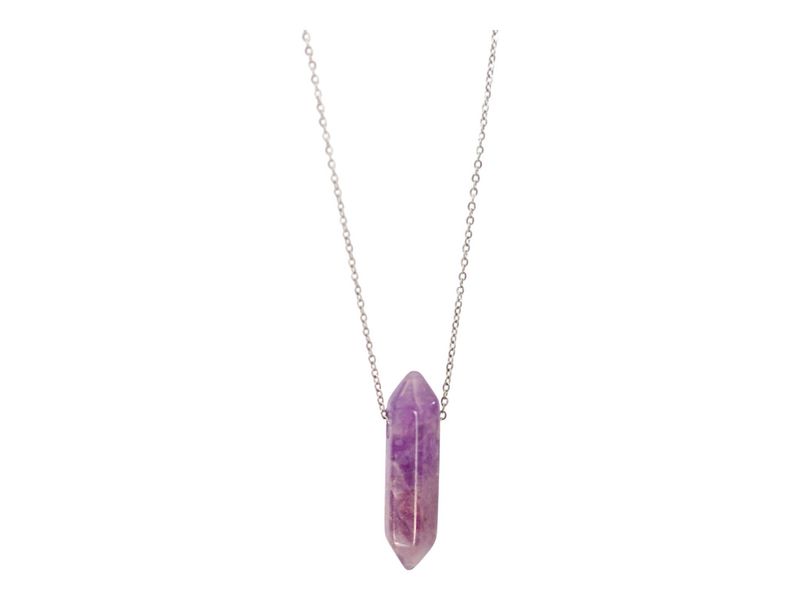 Amethyst Necklace [Stainless steel]