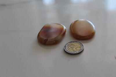 Carnelian Palm Stones [per Stone]