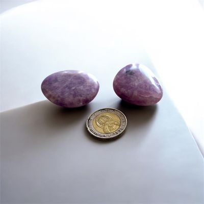 Lepidolite Palm Stones [ Per Stone ]