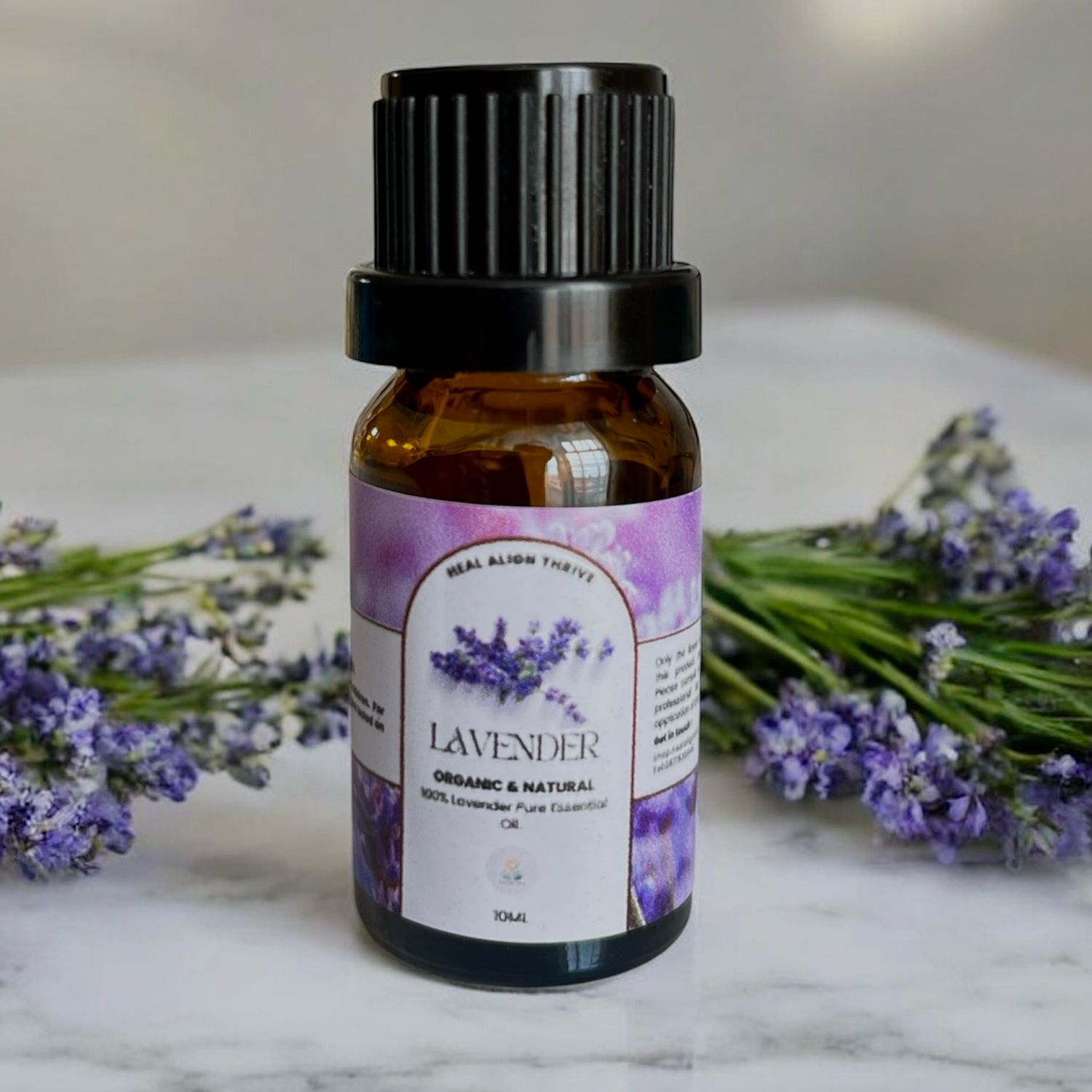Lavender Pure Essential Oil 10ml | Relaxation, Calm, Relief &amp; Sleep Support