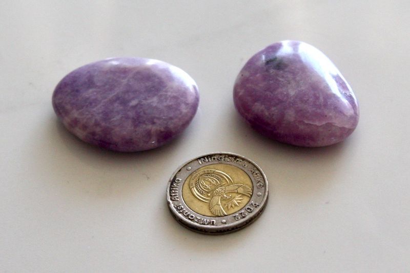 Lepidolite Palm Stones [ Per Stone ]
