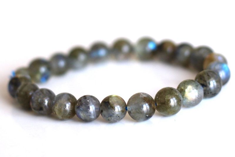 Labradorite Set [ Stainless Steel 9ct Gold plated ]