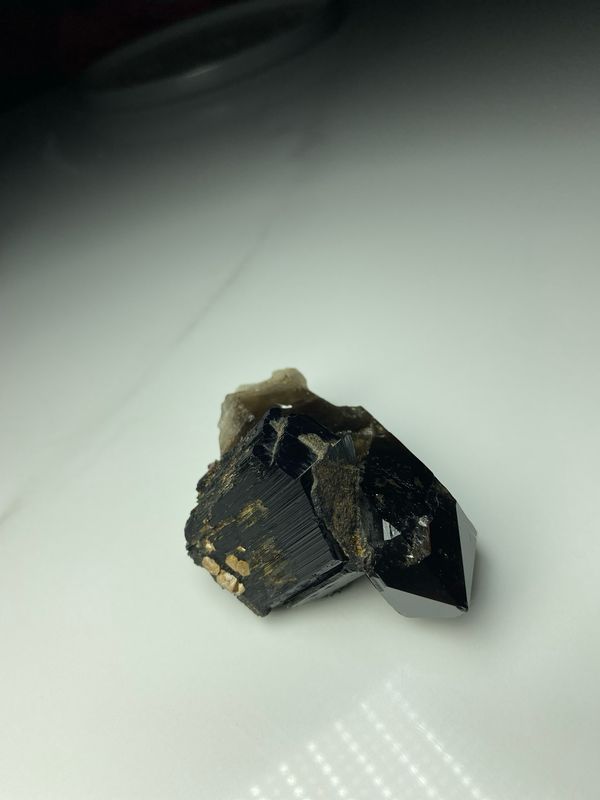 Smoky Quartz with Tourmaline Inclusion – Zomba, Malawi Origin | Natural Specimen