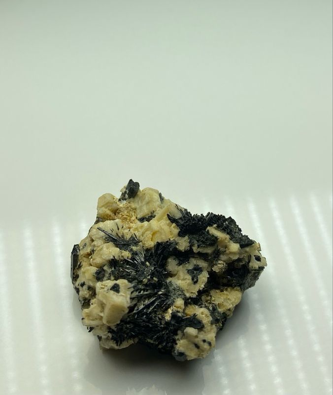 Aegirine on Feldspar – Mount Malosa, Zomba, Malawi | Natural Specimen