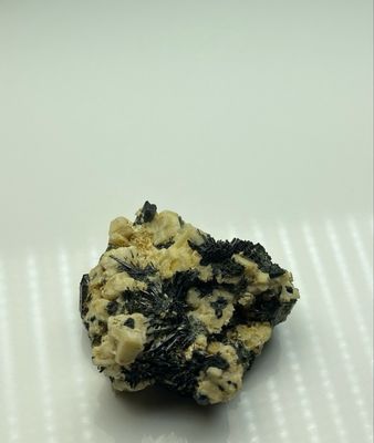 Aegirine on Feldspar – Mount Malosa, Zomba, Malawi | Natural Specimen