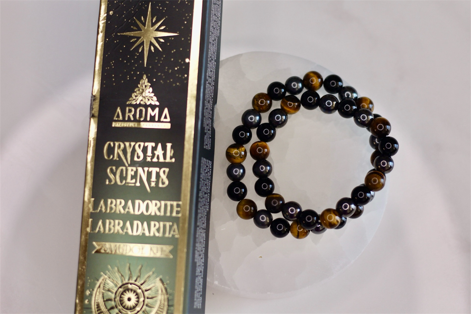 VIKA + Incense + Selenite Plate