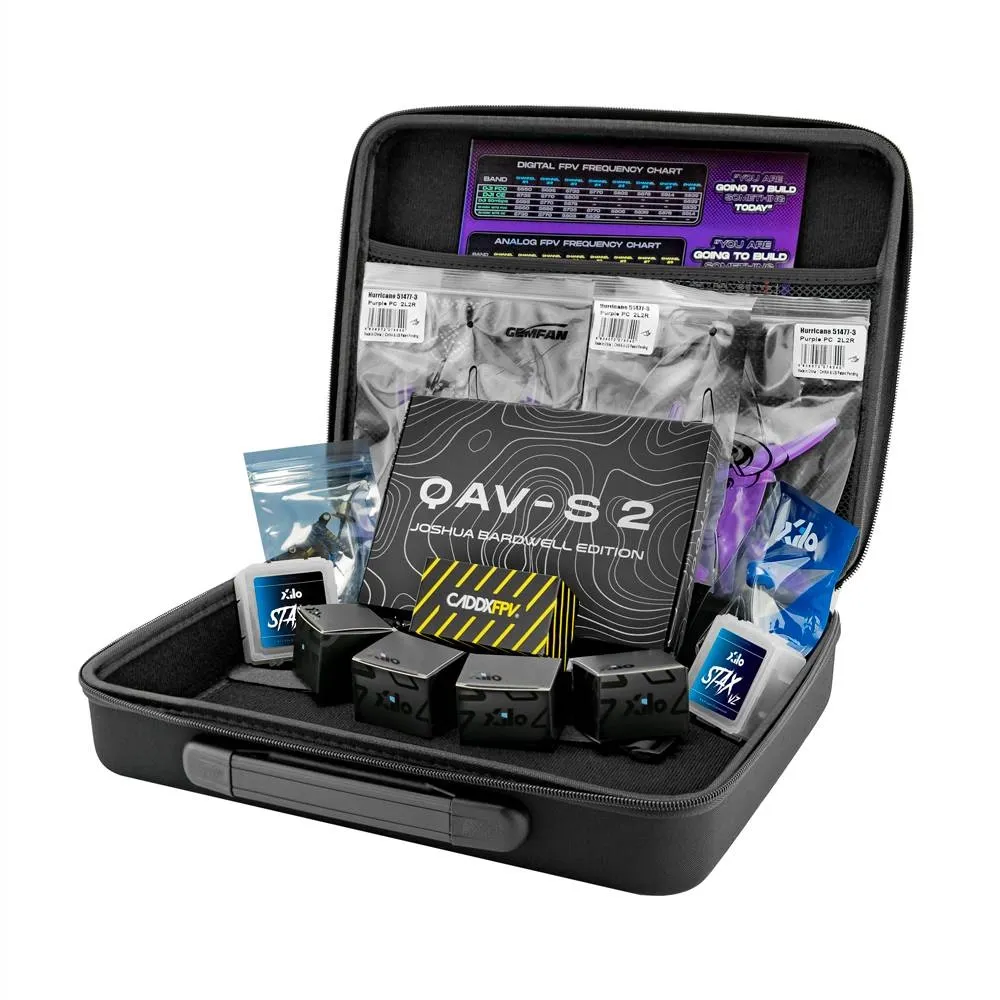 Beginner DIY FPV Drone Kit - QAV-S 2 Joshua Bardwell SE 5”