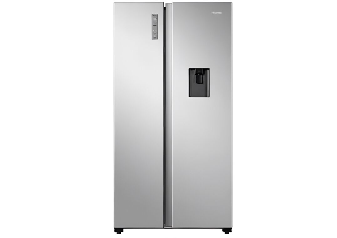 Hisense Refrigerador Gris/Cromado RS19N6WCX