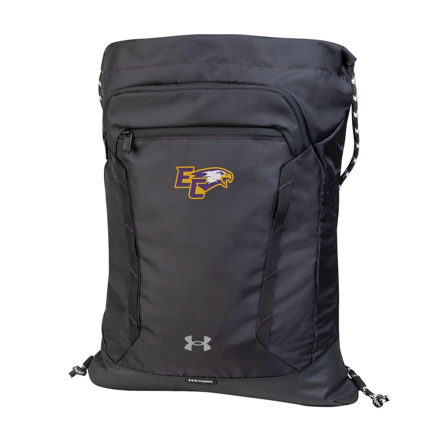 UA HSTLE SAKPAK BLACK