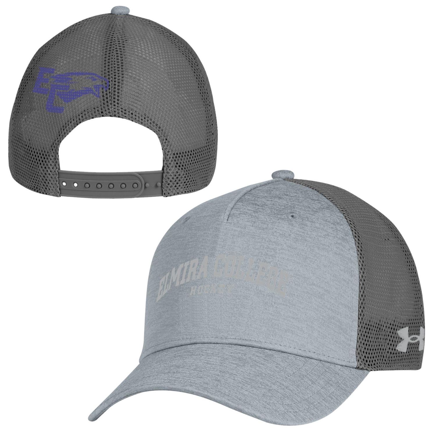 UA EC Twisted Hocky Hat-Steel