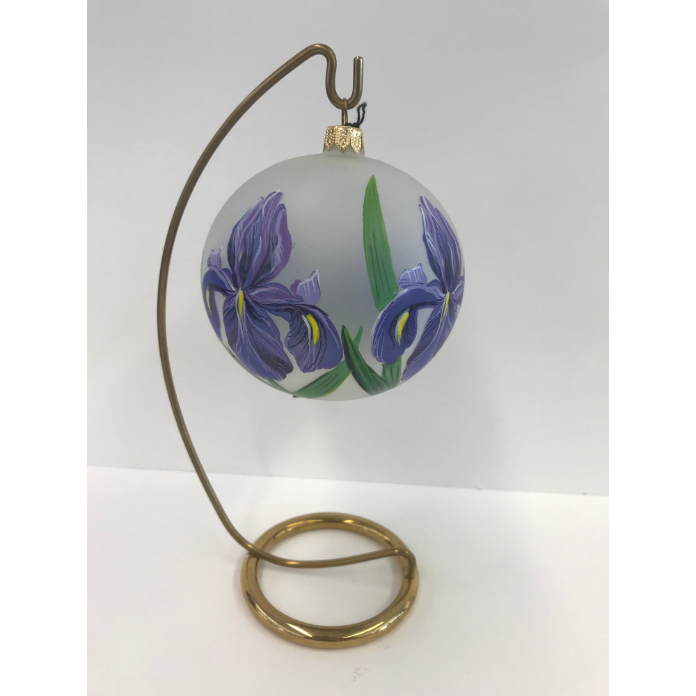 EC IRIS BALL ORNAMENT
