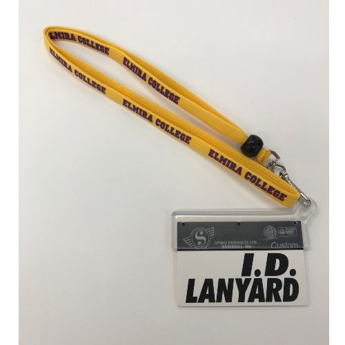 EC THIN GOLD LANYARD W/