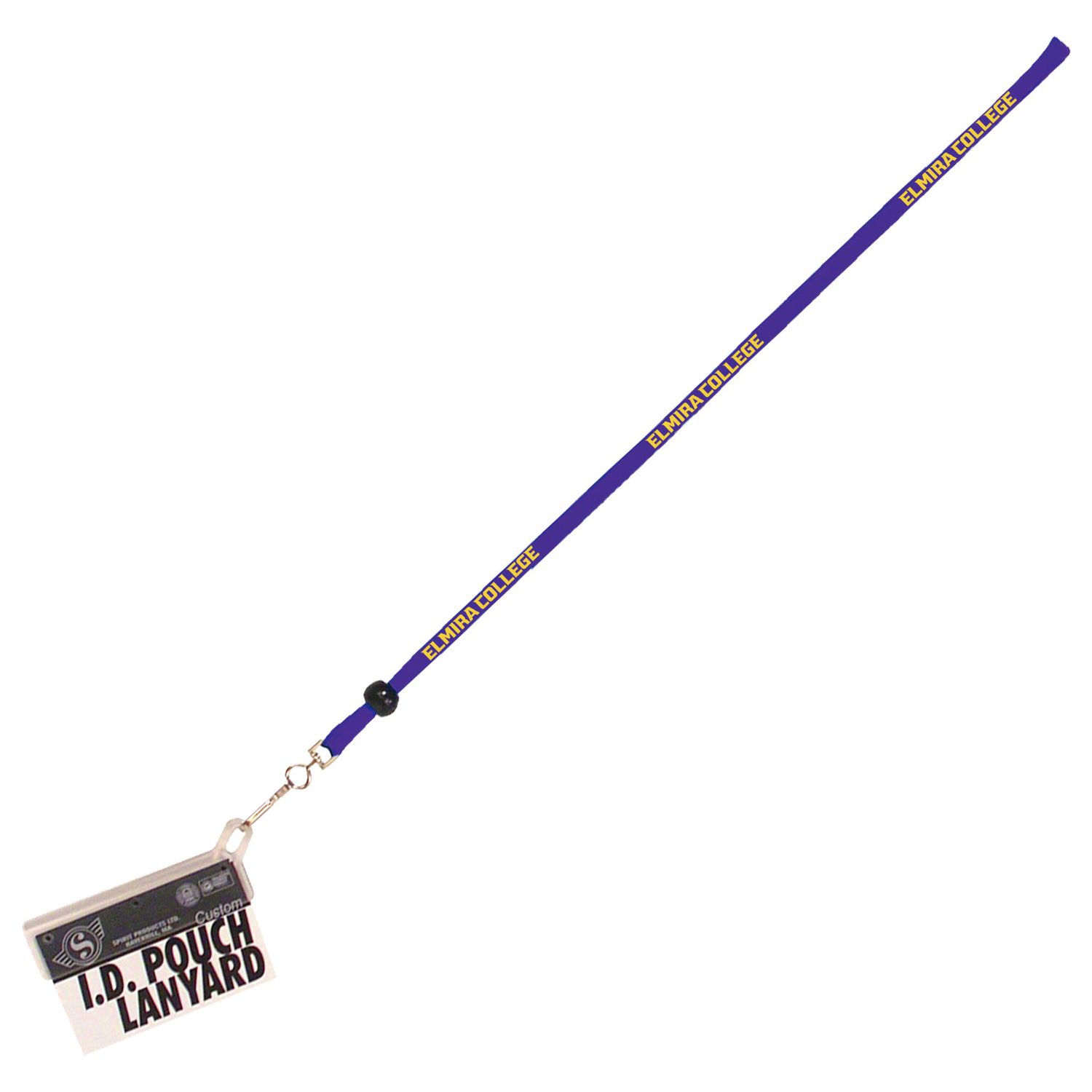 THIN PURPLE EC LANYARD W/Holder