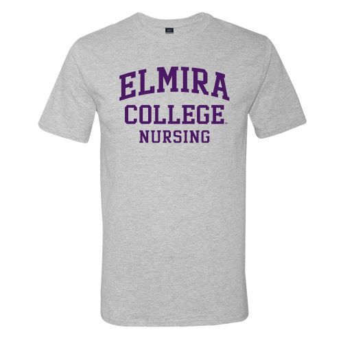 EC S/S NURS TEE GRAY