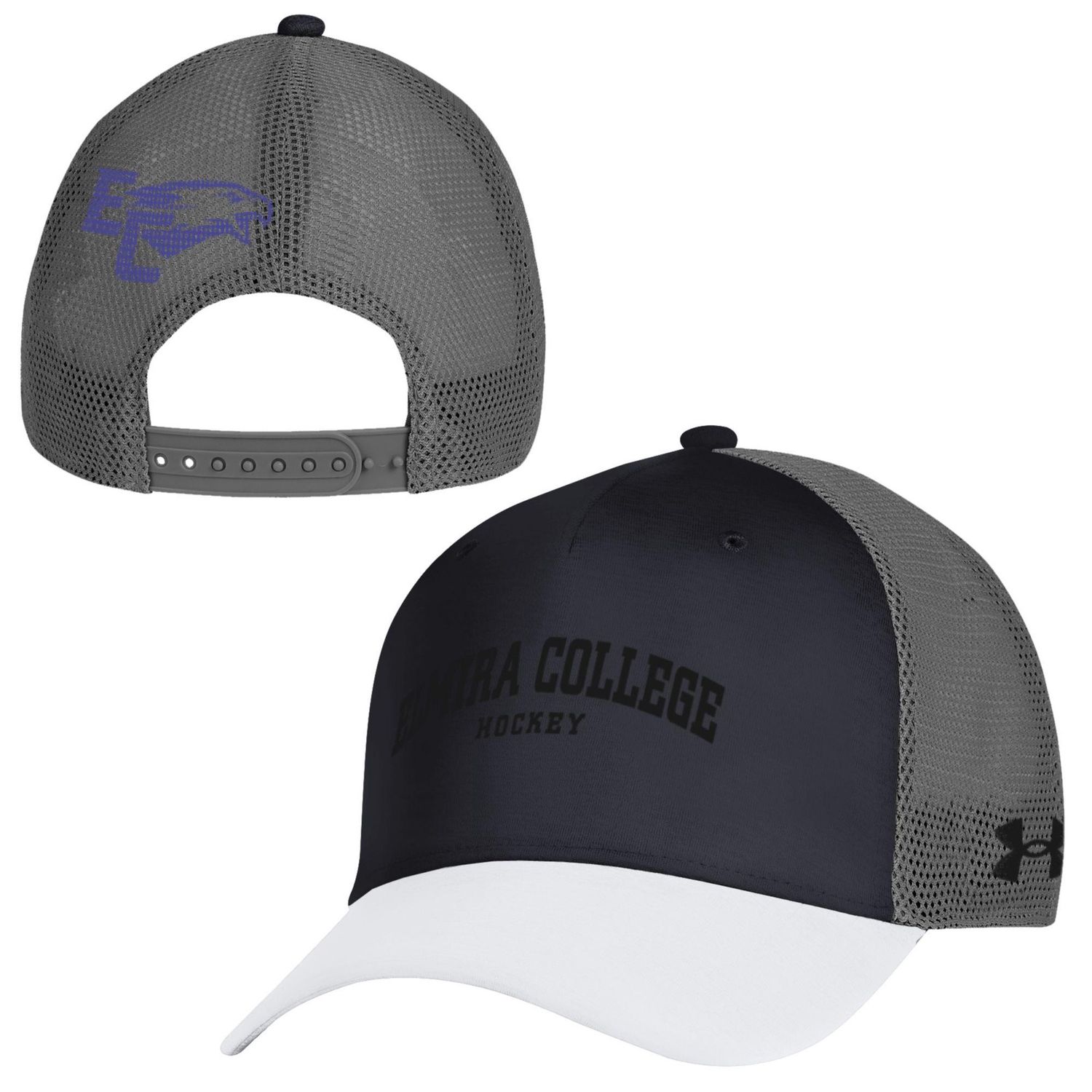 UA EC Twisted Hocky Hat-Black