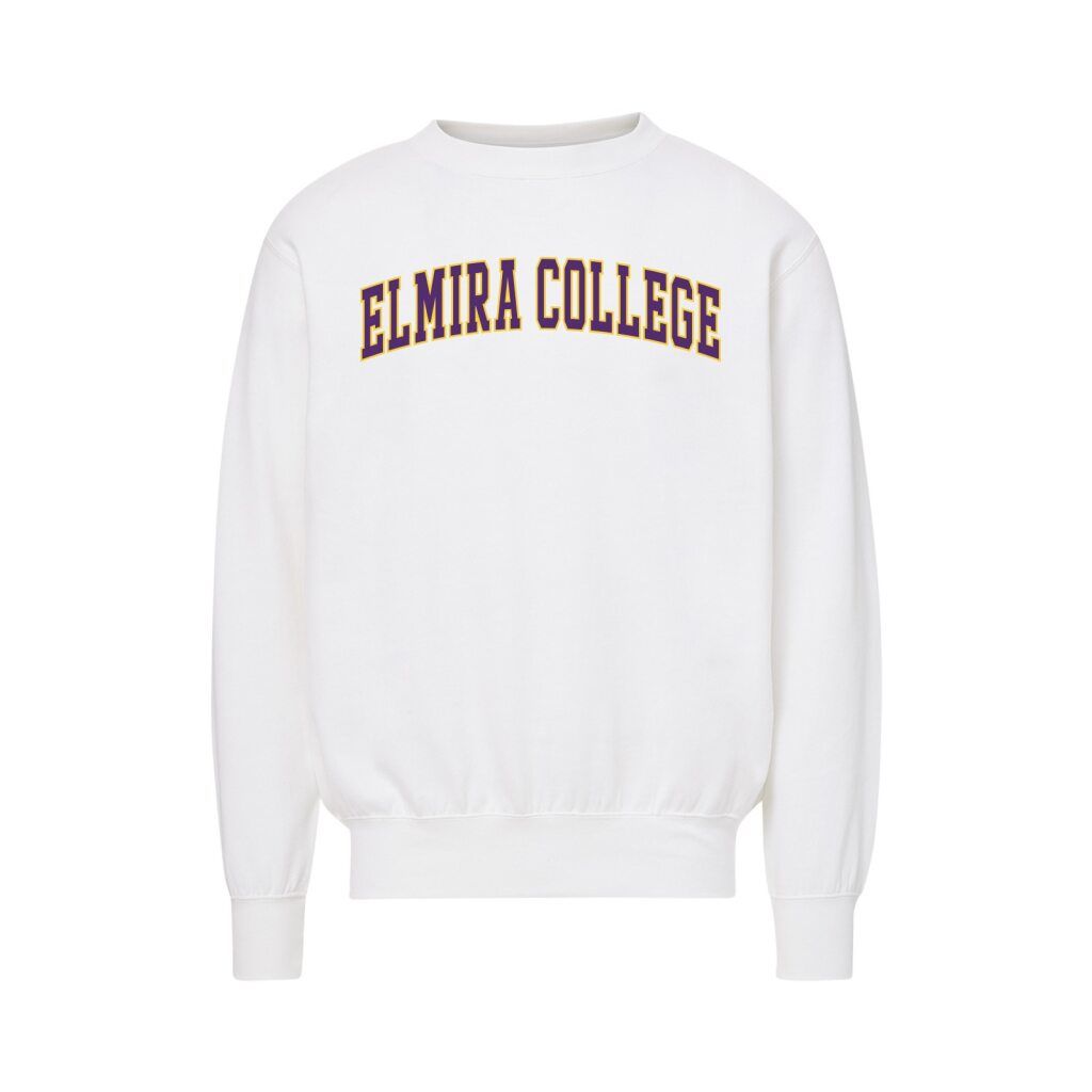 EC Basic Crew Sweatshirt-White