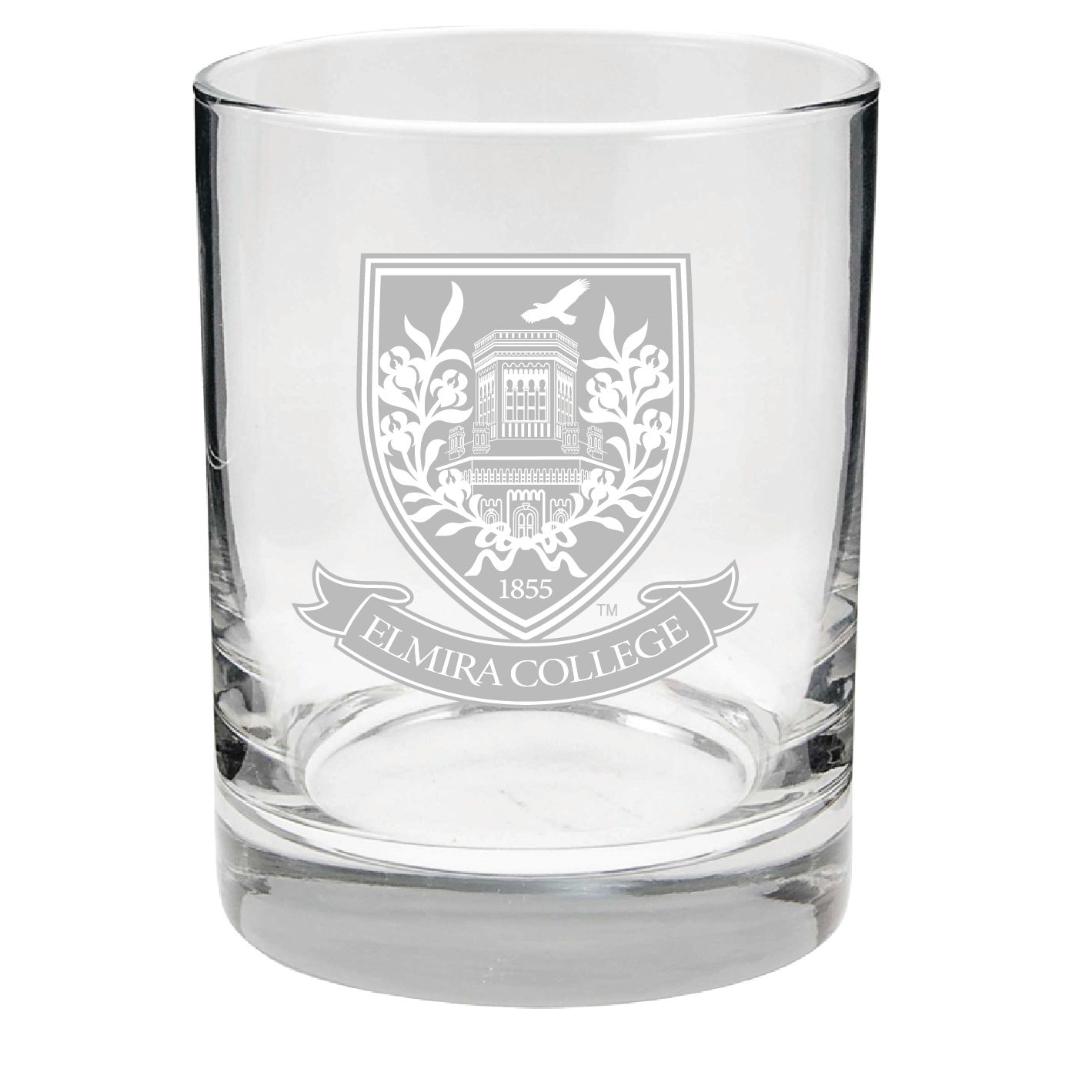 New EC Shield Rocks Glass