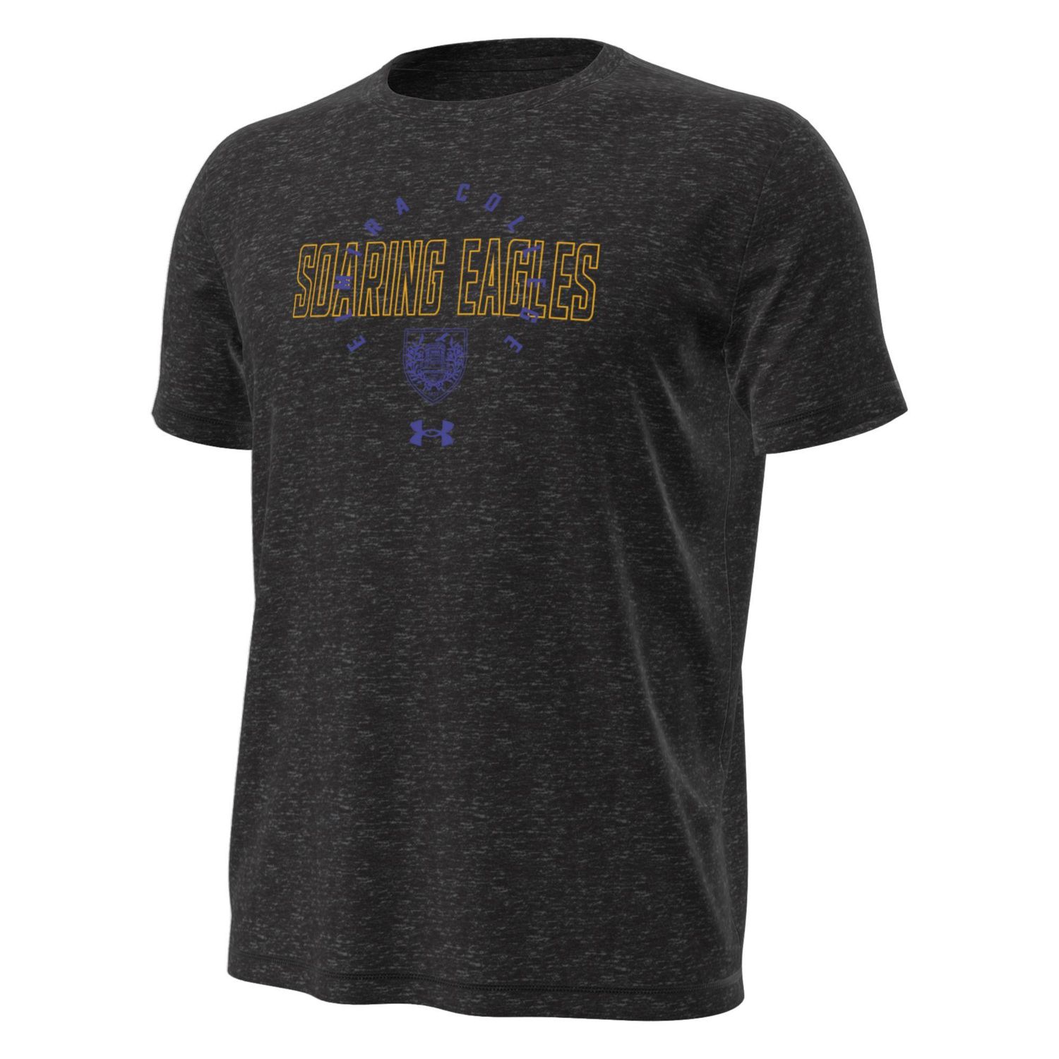 EC Mens Tech Stretch S/S Tshirt-Black Heather