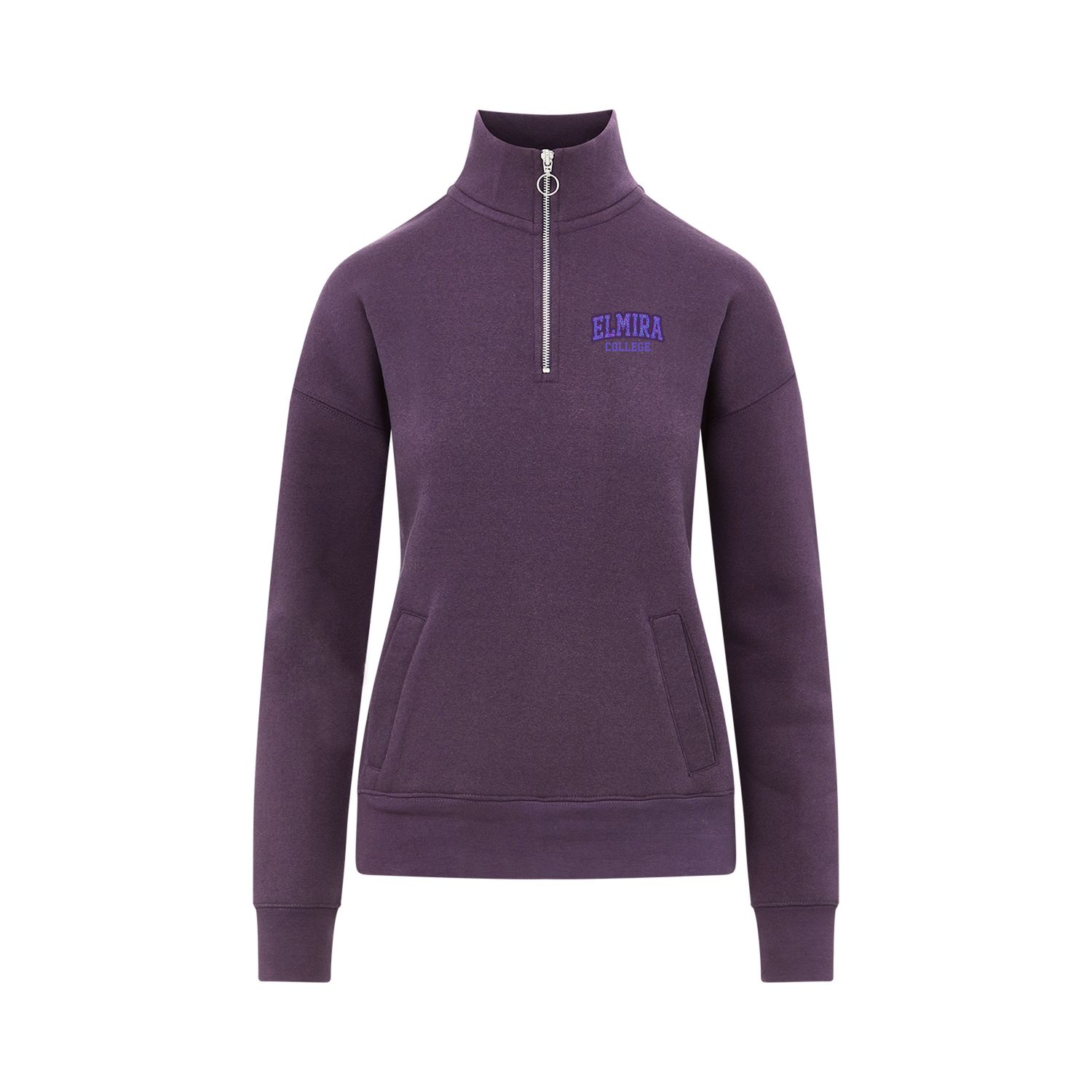 EC Womens Dakota Q-Zip-Eggplant