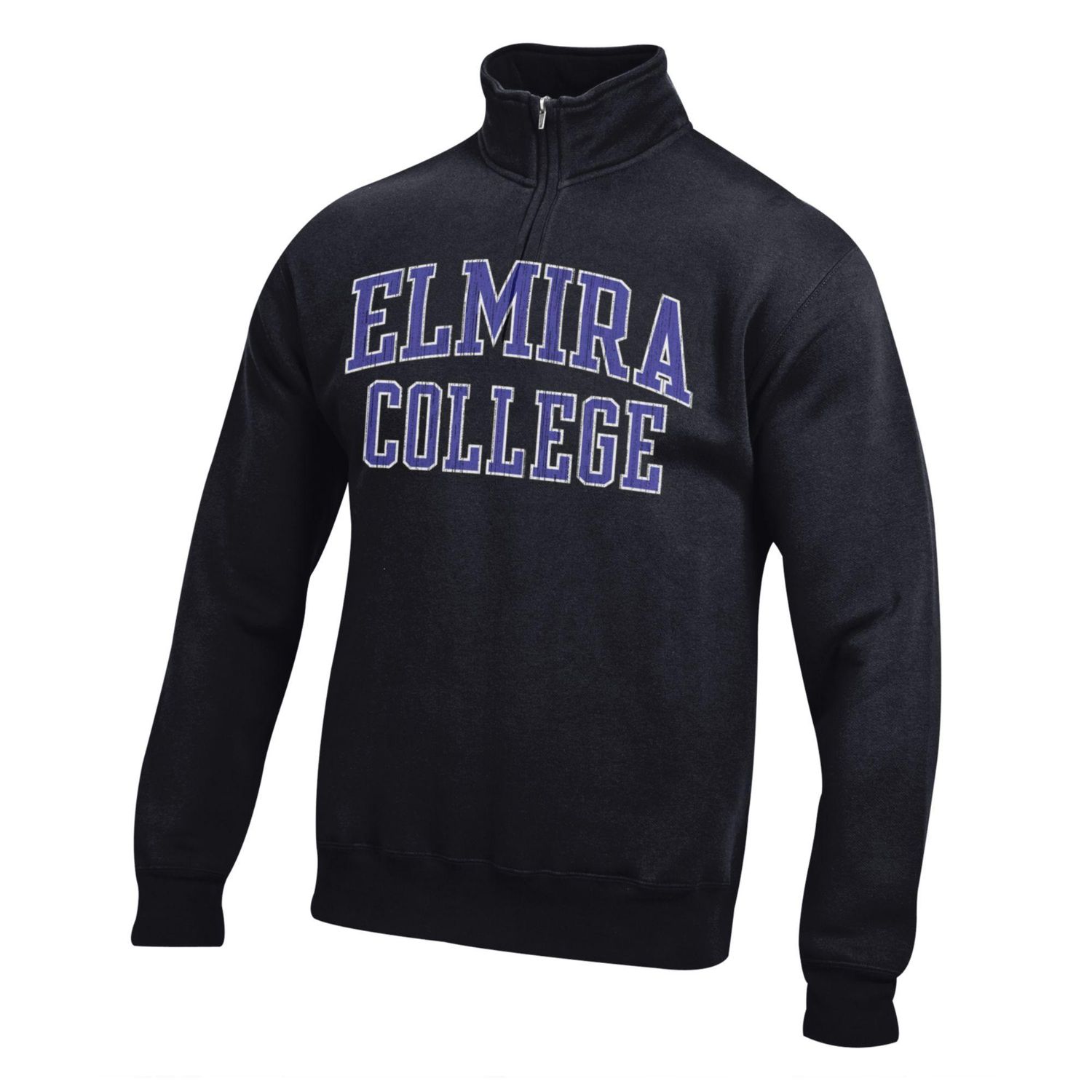 EC Big Cotton 1/4 Zip Pullover-Black
