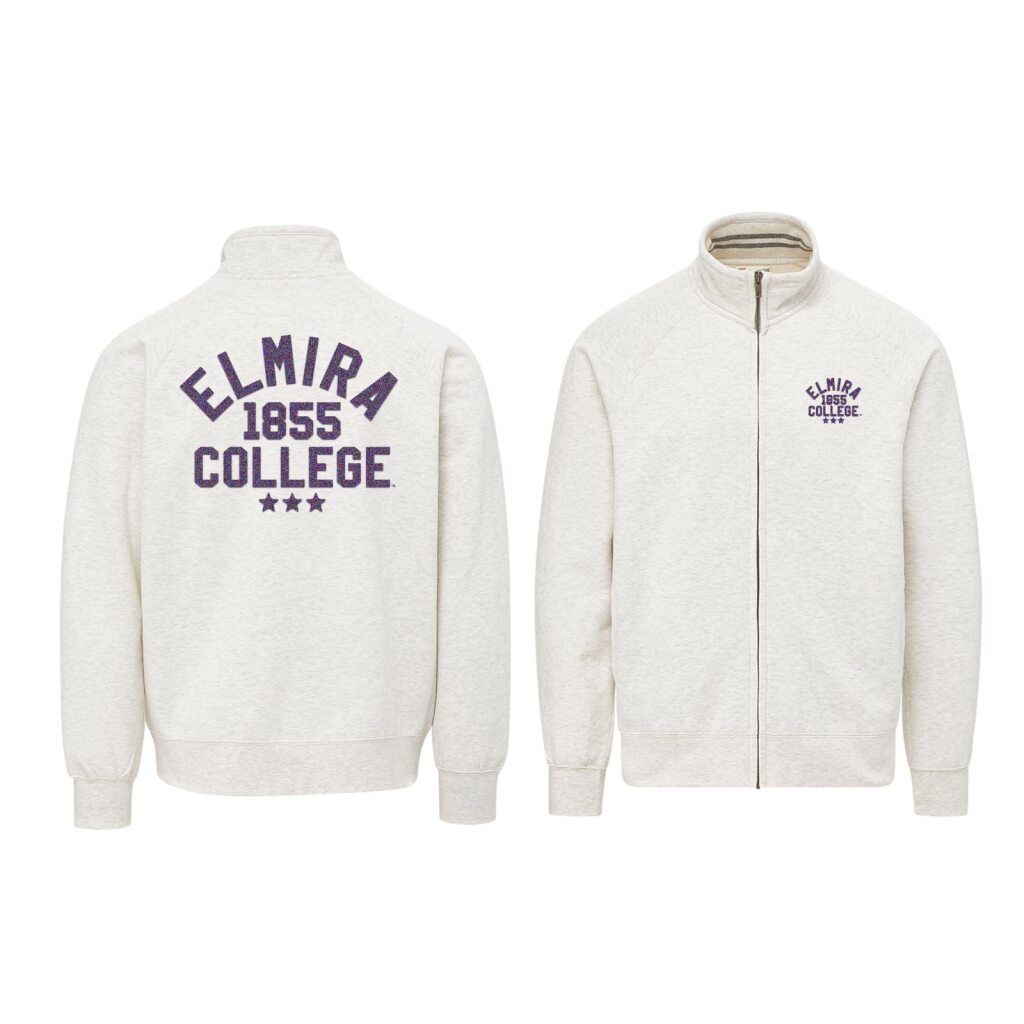 EC Retro/Vintage Track Jacket-Oatmeal