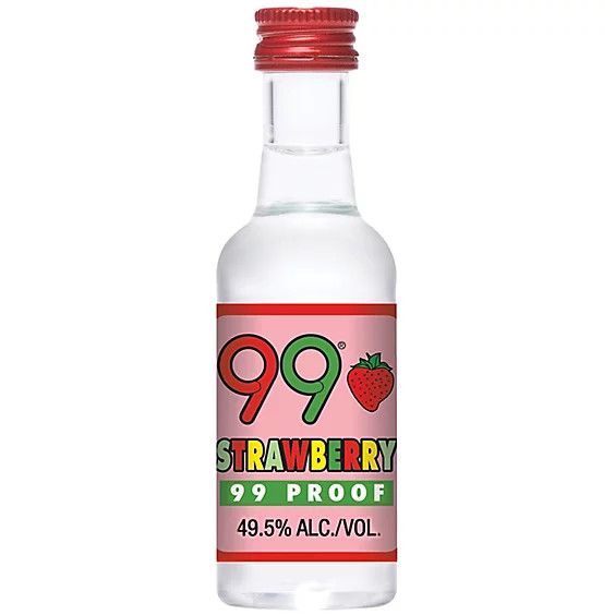 99 Strawberries 99Proof Pet 50ml