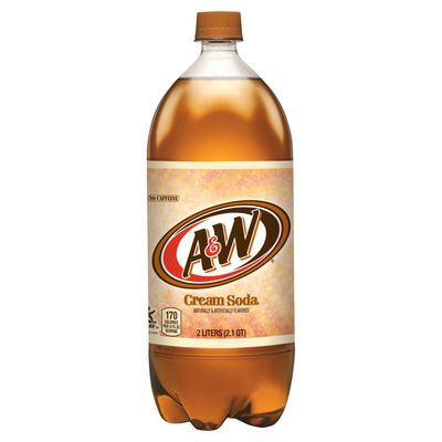 A &amp; W Cream Soda 2 Ltr