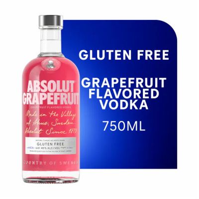 Absolut Grapefruit Vodka 80Proof 750ml