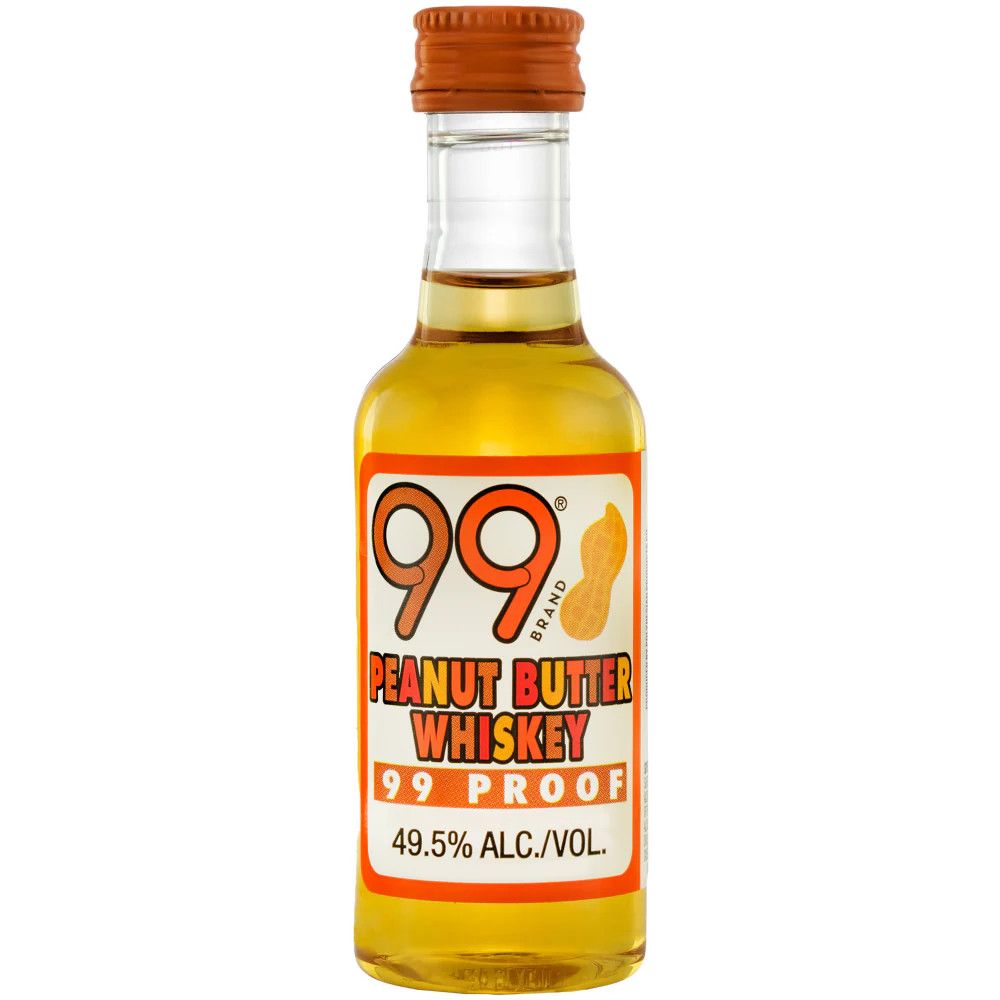 99 Peanut Butter Whiskey 99Proof Pet 50ml