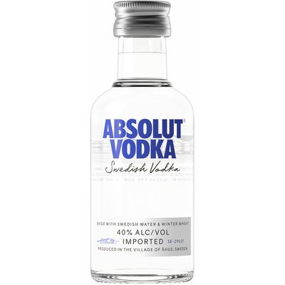 Absolut Original Vodka 80Proof 50ml