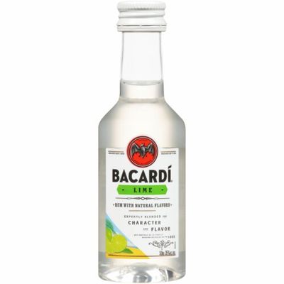 Bacardi Lime Rum 70Proof 50ml