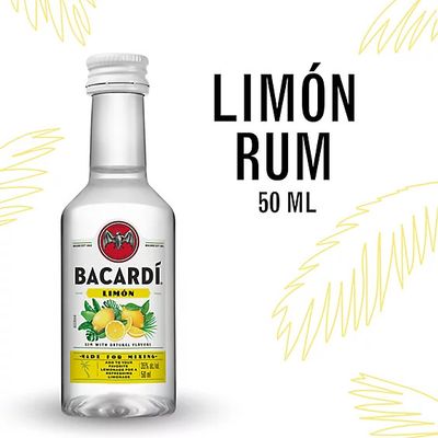 Bacardi Limon Rum 70Proof 50ml