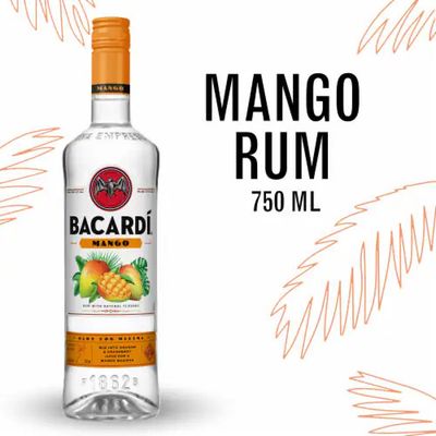 Bacardi Mango Rum 70Proof 750ml