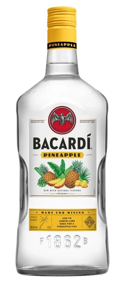 Bacardi Pineapple Flavored Rum 70Proof 1.75 Ltr