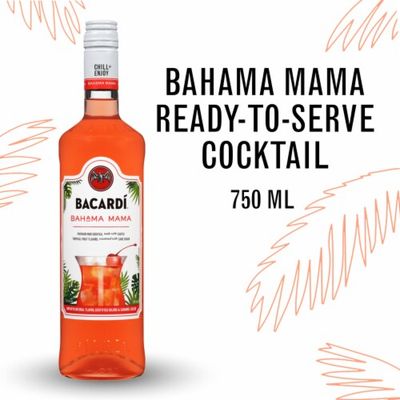 Bacardi RTD Cocktail Bahama Mama 25Proof 750ml