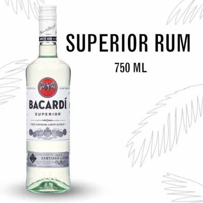 Bacardi Superior Rum 80Proof 750ml