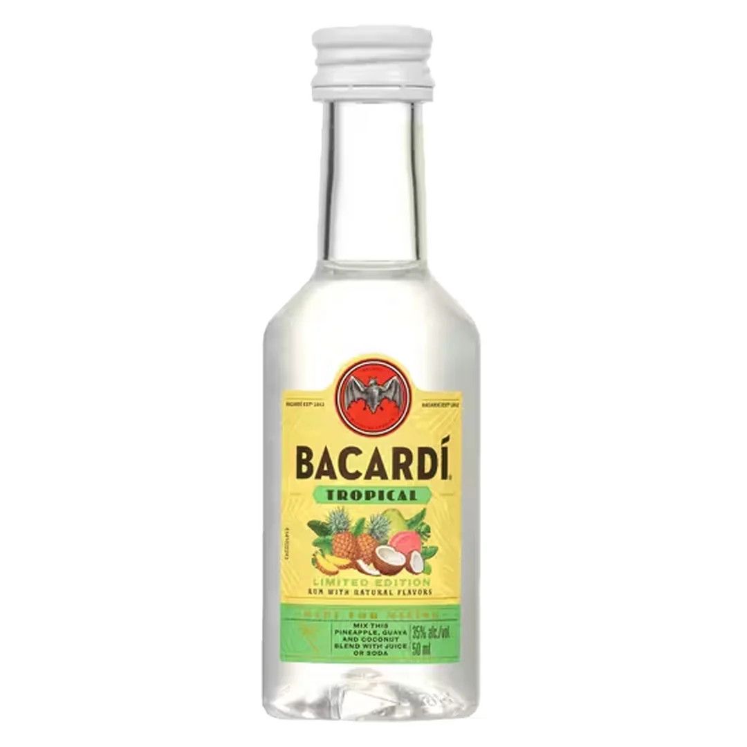 Bacardi Tropical Flavored Rum Limited Edition 70Proof Pet 50ml