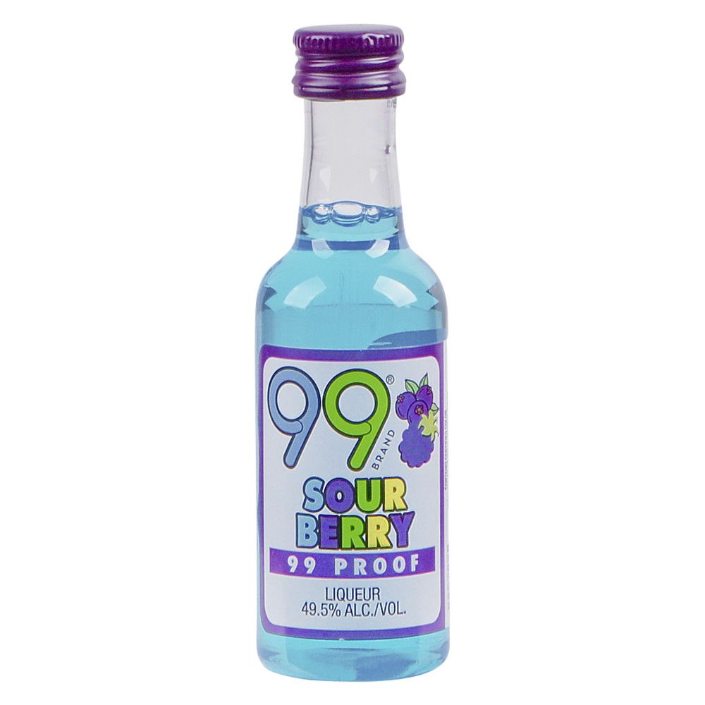 99 Sour Berry Liqueur 99Proof Pet 50ml