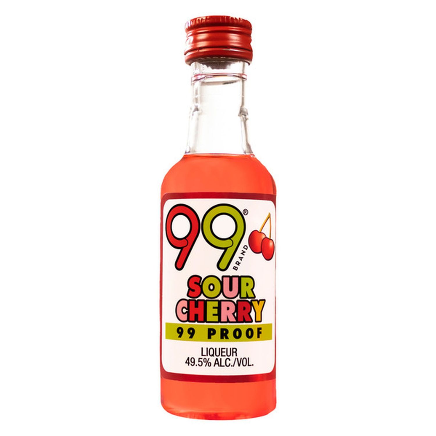99 Sour Cherry Liqueur 99Proof Pet 50ml