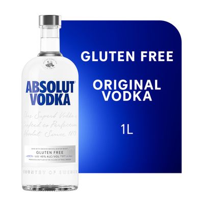 Absolut Original Vodka 80Proof 1 Ltr