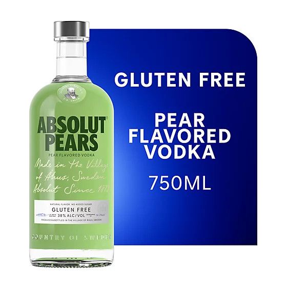 Absolut Pears Vodka 80Proof 750ml