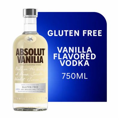 Absolut Vanilla Vodka 76Proof 750ml