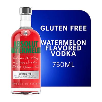 Absolut Watermelon Vodka 76Proof 750ml