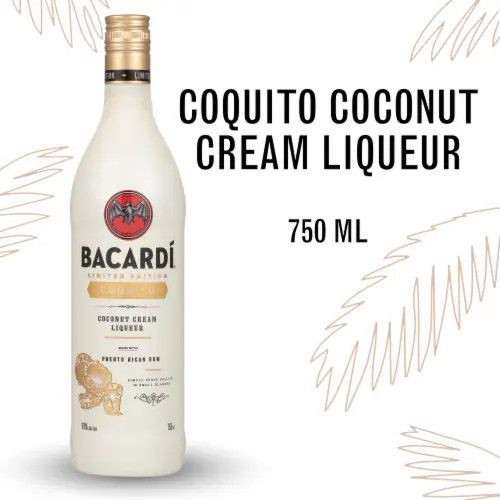 Bacardi Coquito Coconut Cream Liqueur 750ml