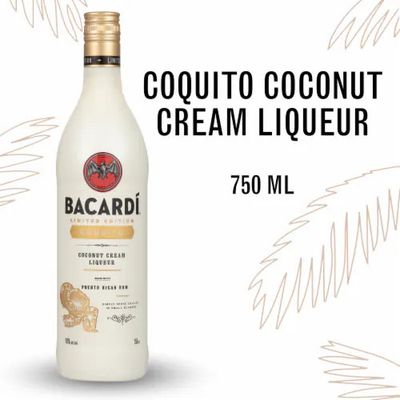 Bacardi Coquito Coconut Cream Liqueur 750ml