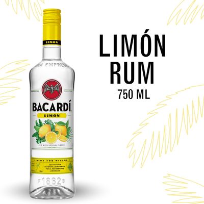 Bacardi Limon Rum 70Proof 750ml
